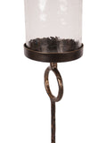 Libra Interiors Rutland brown large hurricane candle holder, UK version