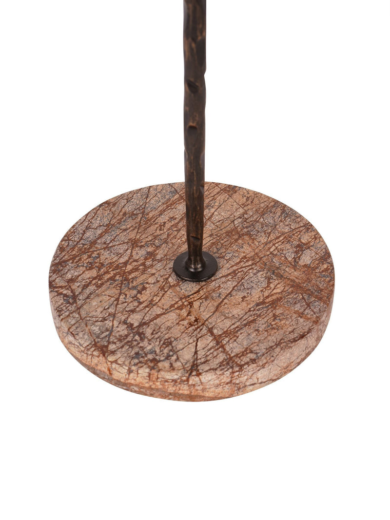 Libra Interiors Rutland brown large hurricane candle holder, UK version