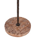 Libra Interiors Rutland brown large hurricane candle holder, UK version