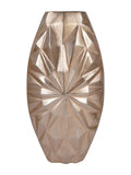 Libra Interiors Gold Hatton Cast Aluminium Vase 40.5cm height, UK version