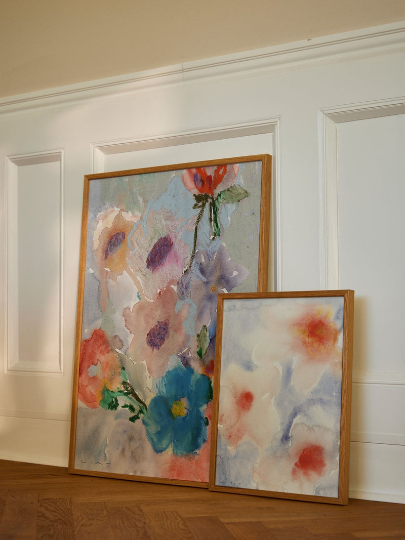Paper Collective Three Flowers art print, imported from the UK