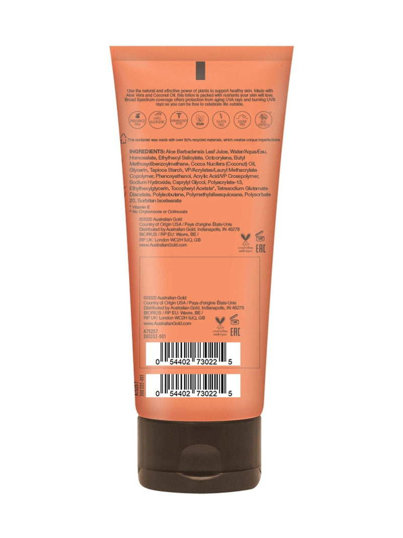 Australian Gold Plant Based SPF 50 Face Lotion 88ml - British product