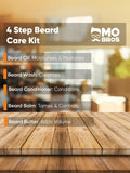 Mo Bros vanilla and mango beard care kit, imported from the UK