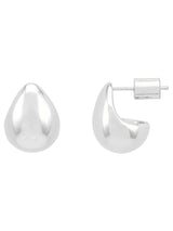 Next Estella Bartlett Silver Tone Mini Teardrop Earrings- Buy online at McGrocer