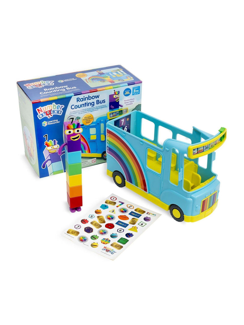 Learning Resources Numberblocks Rainbow Counting Bus toy - British product