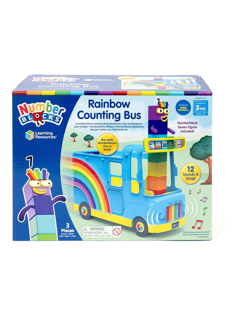 Learning Resources Numberblocks Rainbow Counting Bus toy - British product