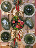 Mikasa White Jardin oval ceramic serving platter, imported from the UK