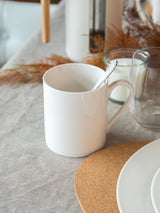 Next Mikasa White Egret Simple Fine China Mugs Set of 4 380ml- Buy online at McGrocer