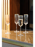 Mikasa gold champagne flutes set of 4, imported from the UK
