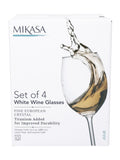 Mikasa Julie crystal wine glasses set of 4 - British product