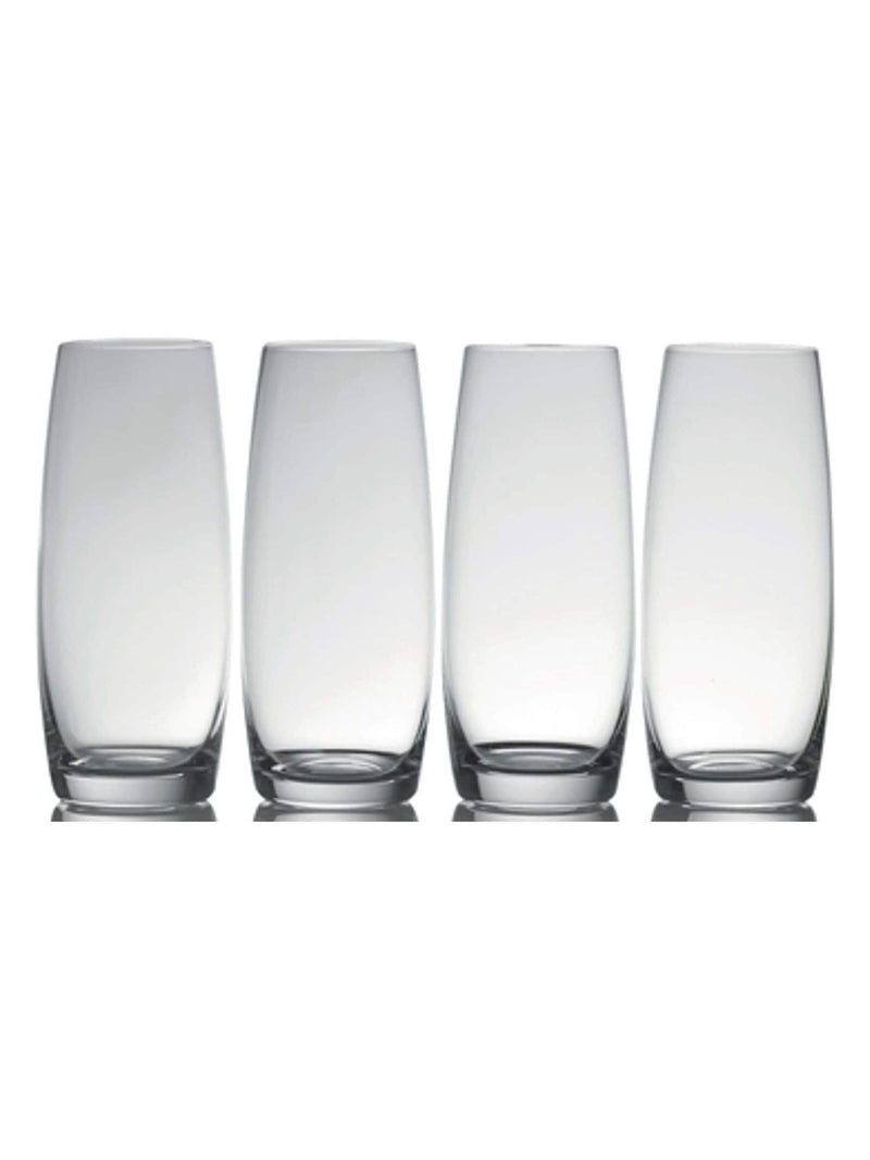 Mikasa stemless flute glasses Julie 266ml, imported from the UK