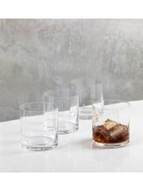 Next Mikasa Set of 4 Julie Clear Old Fashioned Whiskey Glasses 445ml- Buy online at McGrocer