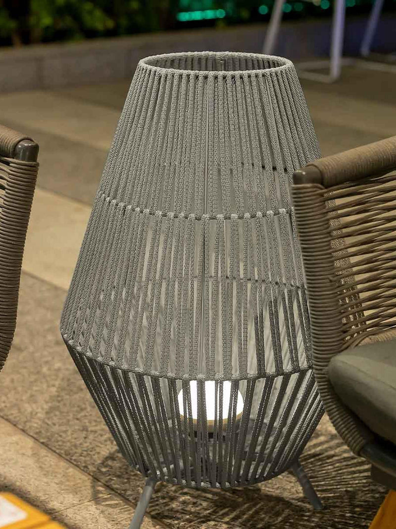 New Garden taupe Conta 70 decorative floor lamp - British product