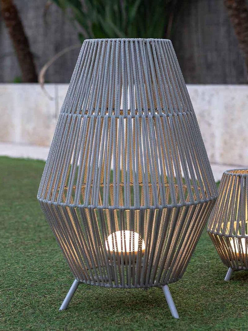 New Garden taupe Conta 70 decorative floor lamp - British product