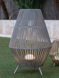 New Garden taupe Conta 70 decorative floor lamp - British product