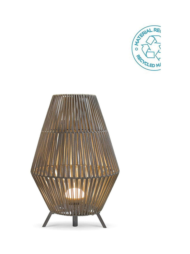 New Garden taupe Conta 70 decorative floor lamp - British product