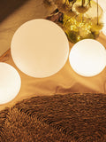 New Garden White Outdoor Buly Lighted Ball 20cm (British brand)