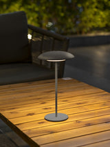 Next New Garden Anthracite Sardinia 30 Cordless Decorative Lamp with Rechargeable Battery - 28cm- Buy online at McGrocer