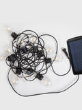 New Garden black solar garland lights 8m (British brand)