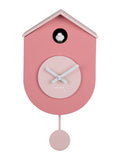 Karlsson cuckoo wall clock tan rose soft pink (British brand)