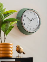 Next Karlsson Jungle Green Modern Retro Wall Clock 34cm- Buy online at McGrocer