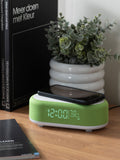 Karlsson Bright Green Vogue Alarm Clock with Phone Charger ONE, UK version