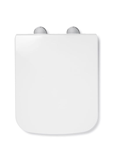 CROYDEX Hvit Leven Kvadratisk Flexi Fix Toalettsete 48x38,5x6cm
