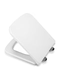CROYDEX white square flexi fix toilet seat 48x38.5x6cm - British product