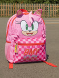 Vanilla Underground Sonic Amy backpack pink 3D kids (British brand)