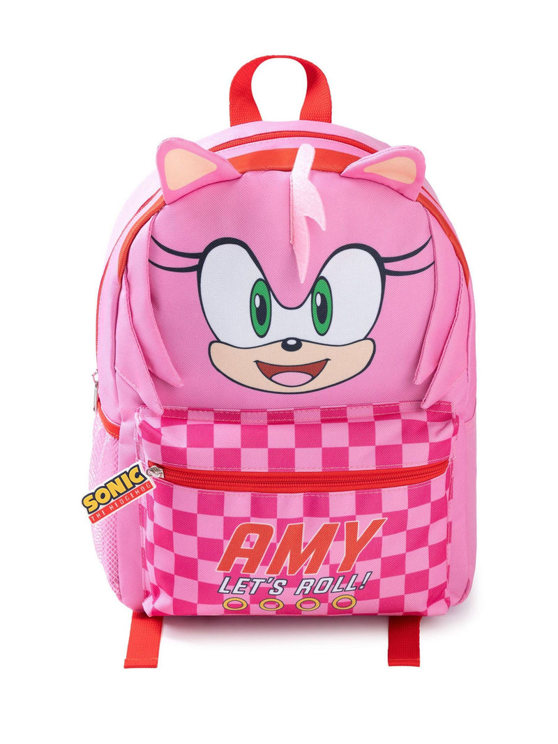 Vanilla Underground Sonic Amy backpack pink 3D kids (British brand)