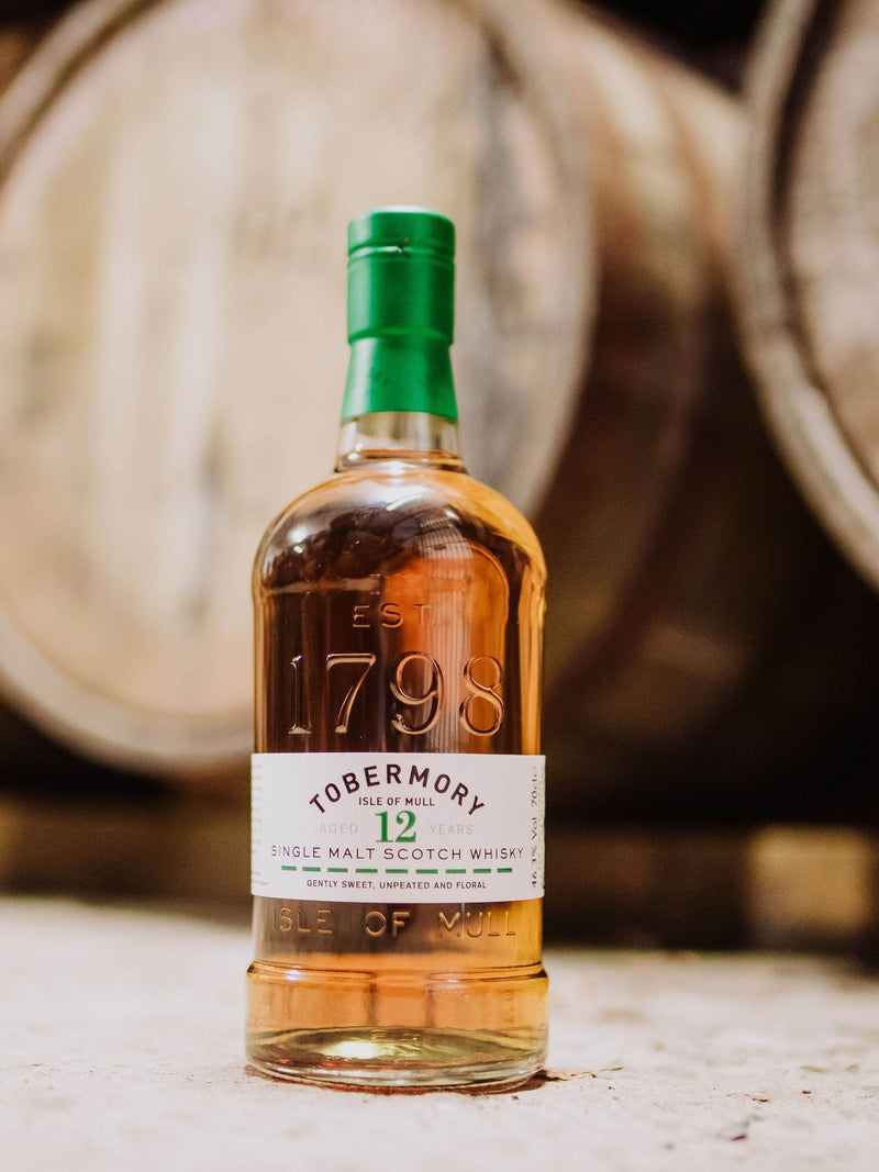 Tobermory 12 Year Old Single Malt Whisky (British brand)