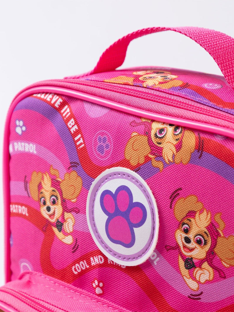 Vanilla Underground Paw Patrol pink lunch bag and bottle set - British product