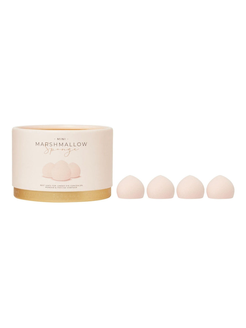 CLOMANÁ Beauty mini marshmallow makeup sponge set of four, imported from the UK