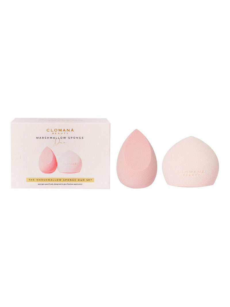 CLOMANÁ Beauty marshmallow makeup sponge duo shape 1 and 2 - British product