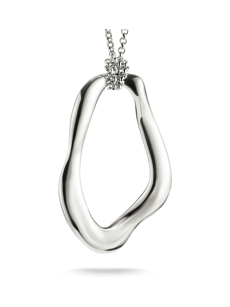 Thomas Sabo gold tone natural beauty necklace with organically shaped pendant (British brand)