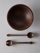 Next Brown Wooden Bowl and Servers Set- Buy online at McGrocer