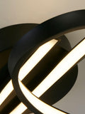 Searchlight White Twister LED ceiling light 36cm, UK version
