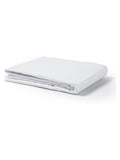 FBC white plain dye fitted sheet - British product