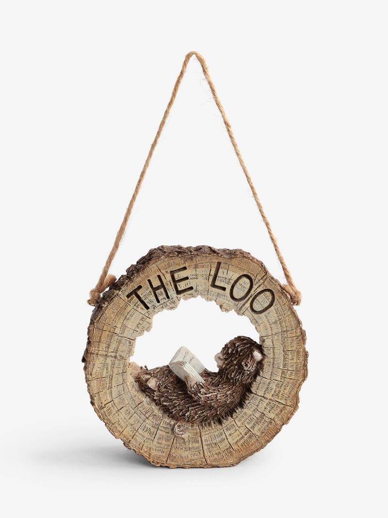 Hamish reversible hanging bathroom sign (British brand)
