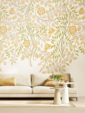 Origin Murals wall mural Gold Olive Rosehip 2.8m x 3.5m - British product