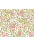 Origin Murals Soft Jade Honeysuckle A4 wallpaper sample, imported from the UK