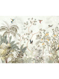 Origin Murals natural sage lemon tree A4 wallpaper sample - British product