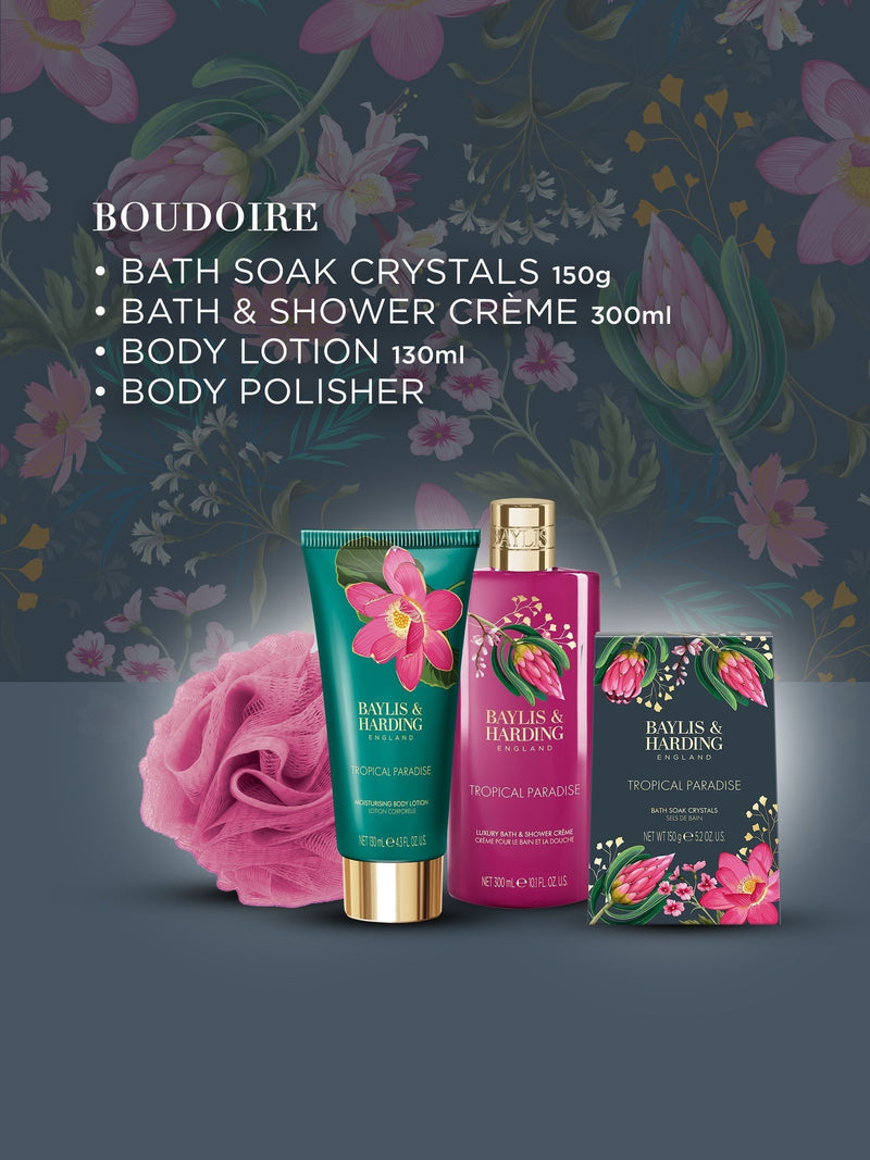 Baylis & Harding Boudoire Luxury Drum Gift Set