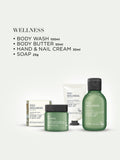 Baylis and Harding wellness tin gift set with body care items - British product