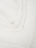 Angel & Rocket knitted blanket cream Aubrey (British brand)