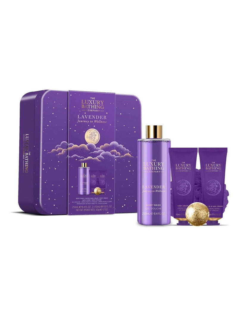 The Luxury Bathing Company lavender bath and body gift set (British brand)