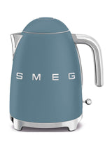 Next Smeg Storm Blue Matt Retro 50s 1.7L Electric Kettle- Buy online at McGrocer