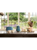 Smeg Storm Blue Matt Retro 50s 1.7L electric kettle (British brand)