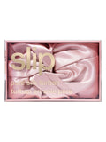 Slip silk lined hair turban pink (British brand)
