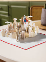 Next Hallmark Red Celebrating You 3D Pop Up Superman Greeting Card- Buy online at McGrocer